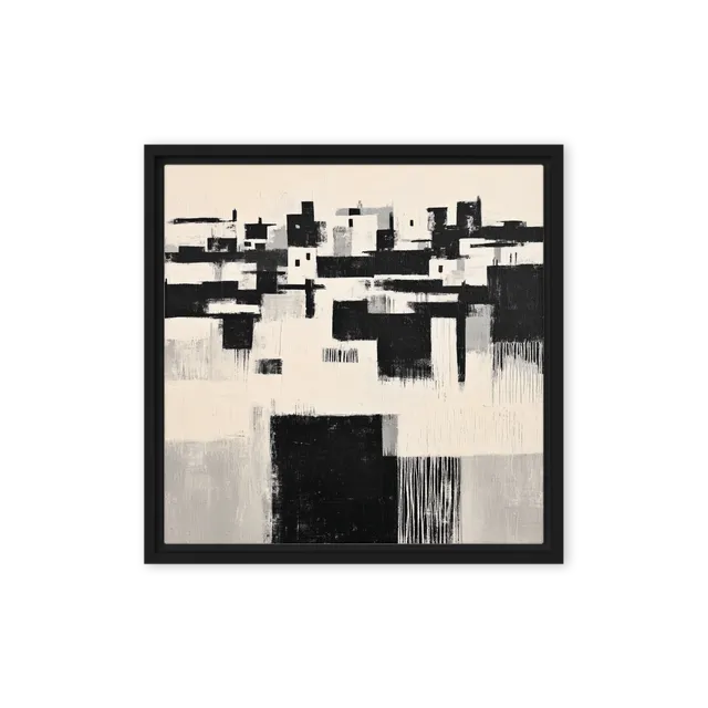 Monochrome Metropolis | Art Print