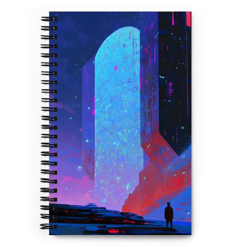 Cosmic Frontier Gateway 
 Spiral Notebook | 140 pages