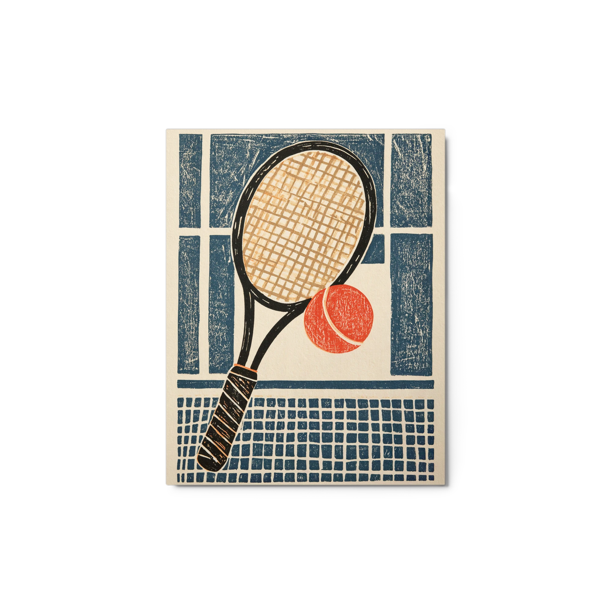 Vintage Tennis Match