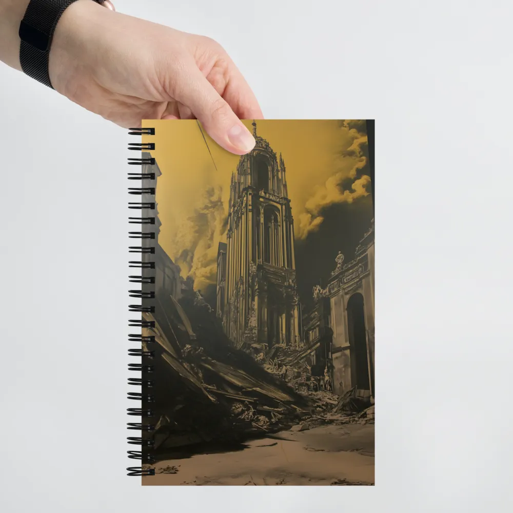 Echoes of a Fallen Empire 
 Spiral Notebook | 140 pages