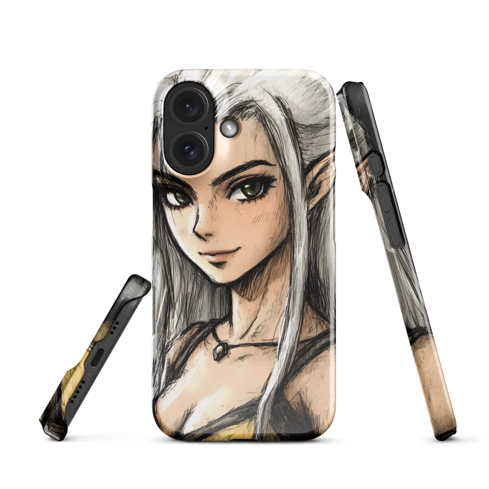 Enchanting Elf Portrait 
 Samsung Galaxy S10 | Snap Case