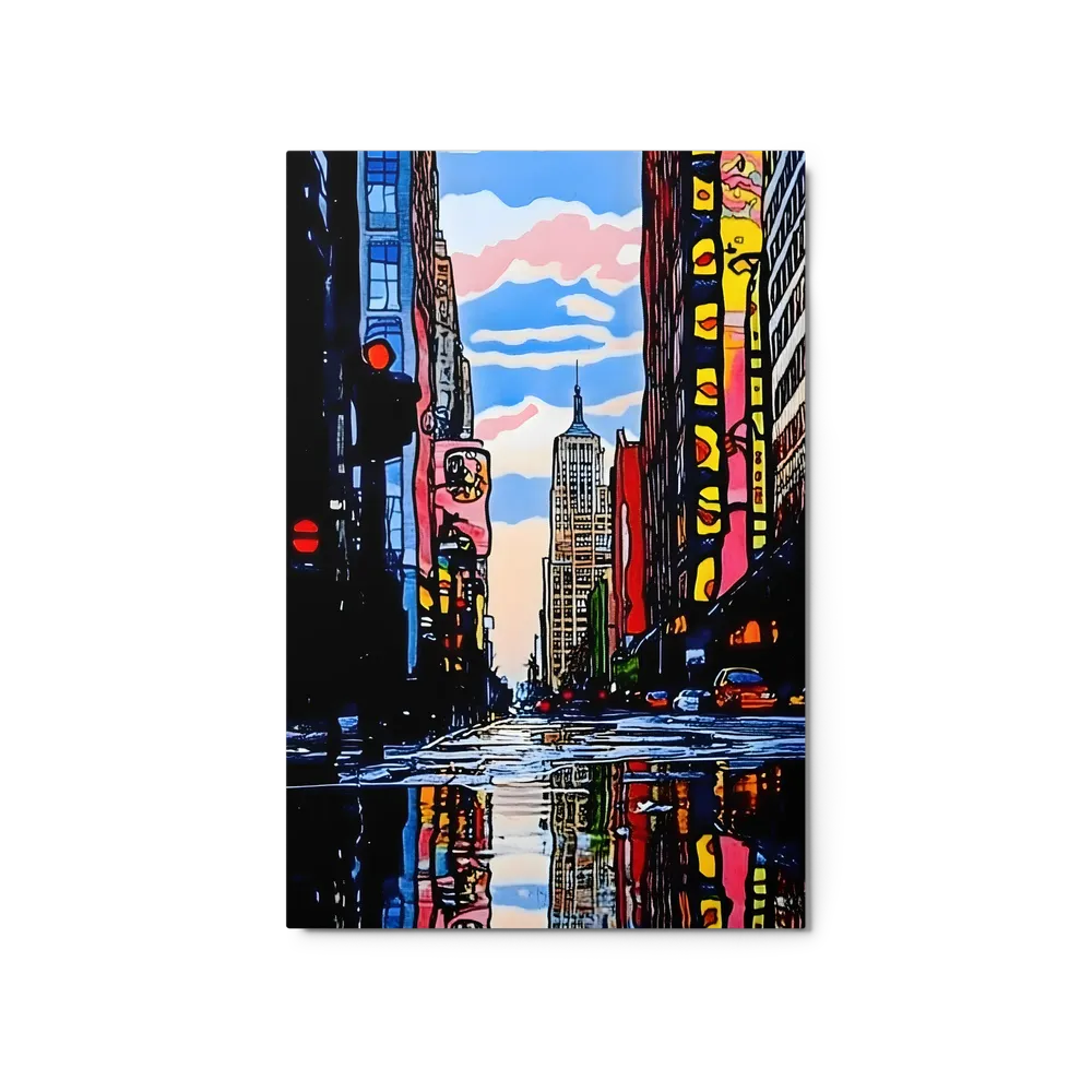 Vibrant Gotham Reflections | Art Print