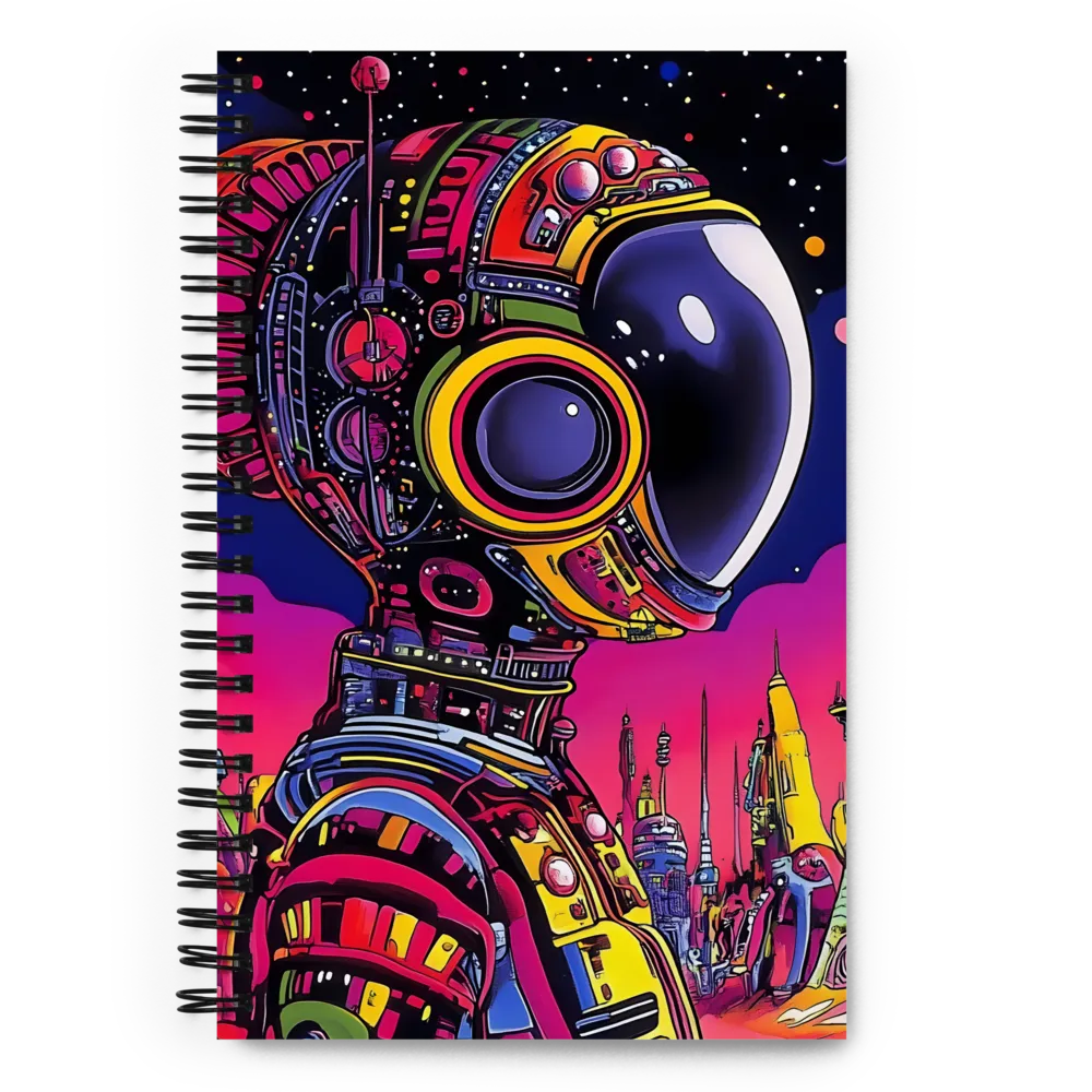 Cosmic Odyssey 
 Spiral Notebook | 140 pages