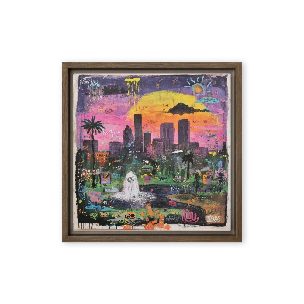 Urban Sunset Pulse | Art Print