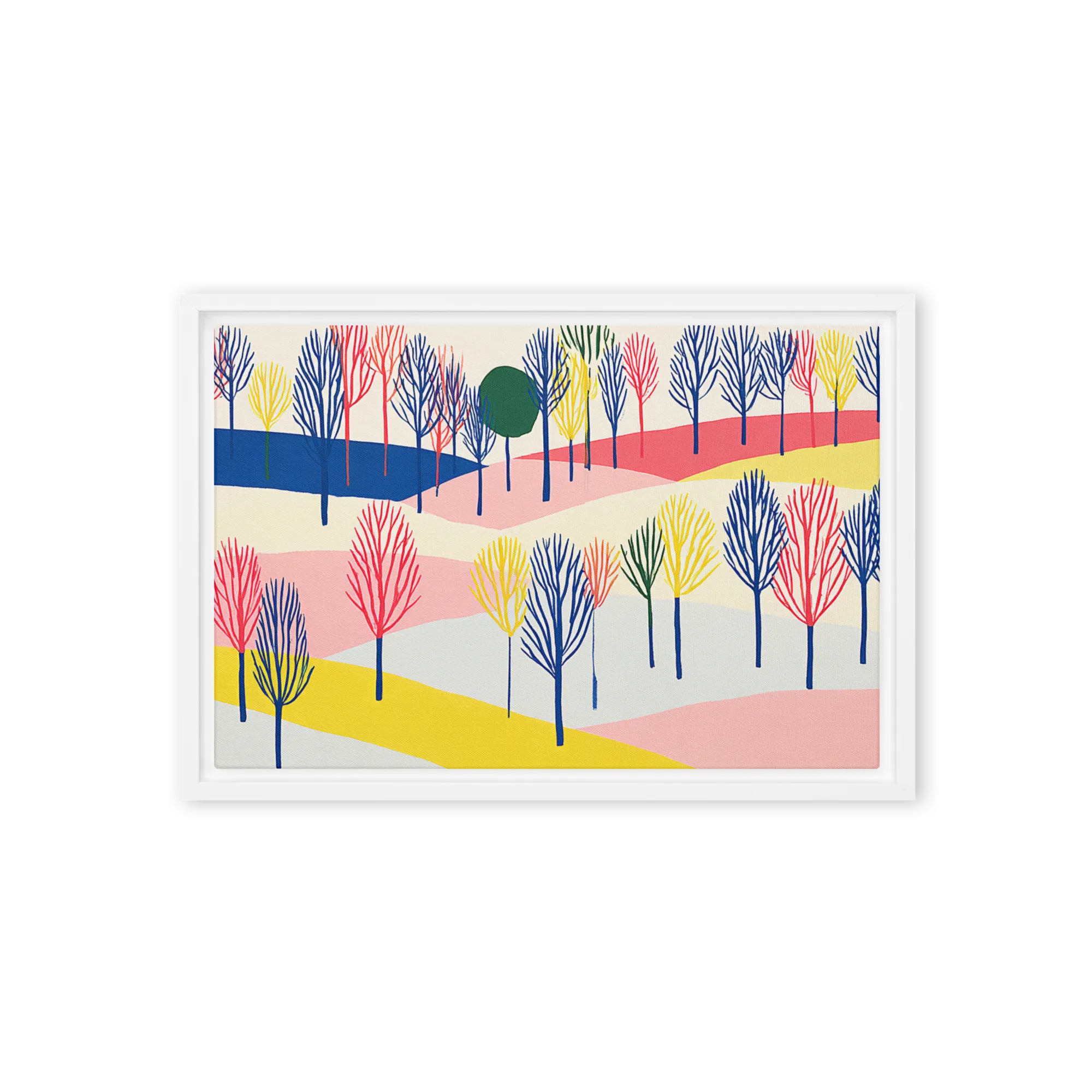 Pastel Hills 
 Canvas | 20″x 24″