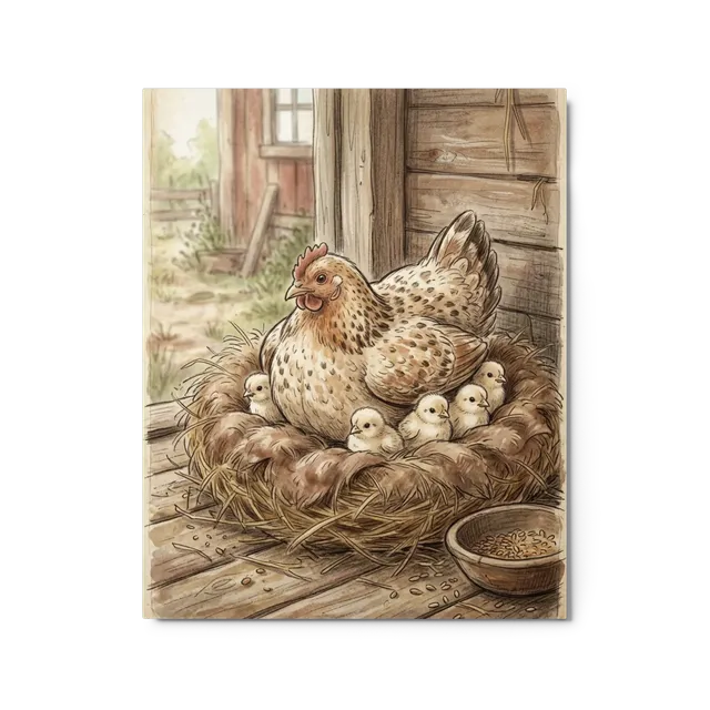 Mother Hen's Brood | Art Print