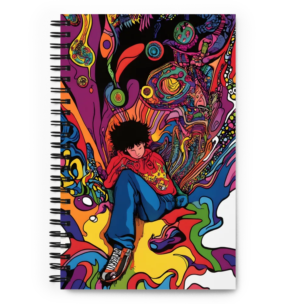Psychedelic Dreamscape 
 Spiral Notebook | 140 pages