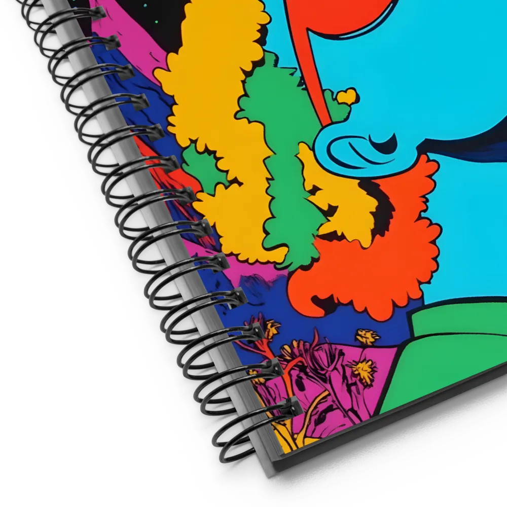 Cosmic Gaze 
 Spiral Notebook | 140 pages