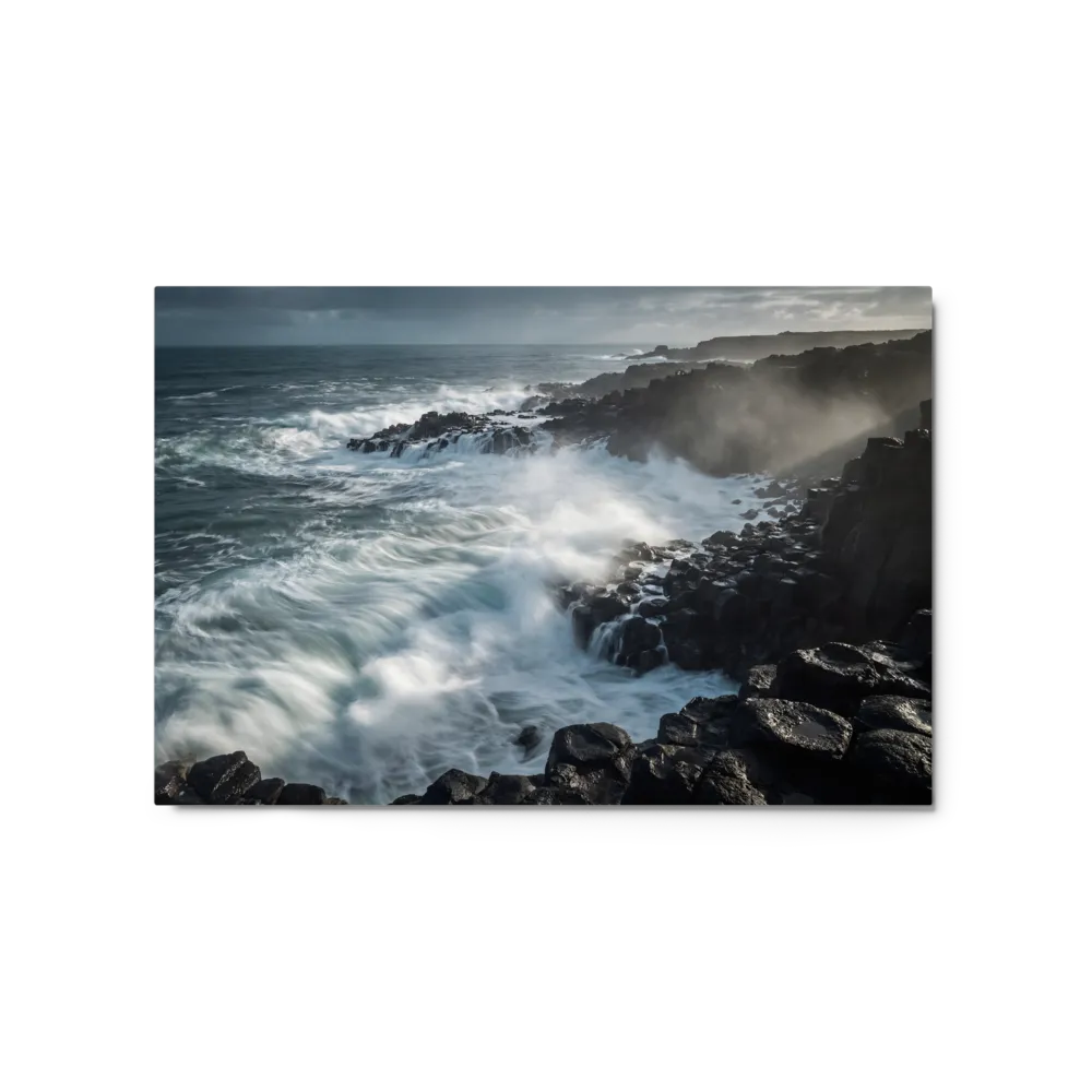 Coastal Fury 
 Metal Print | 16″x 20″