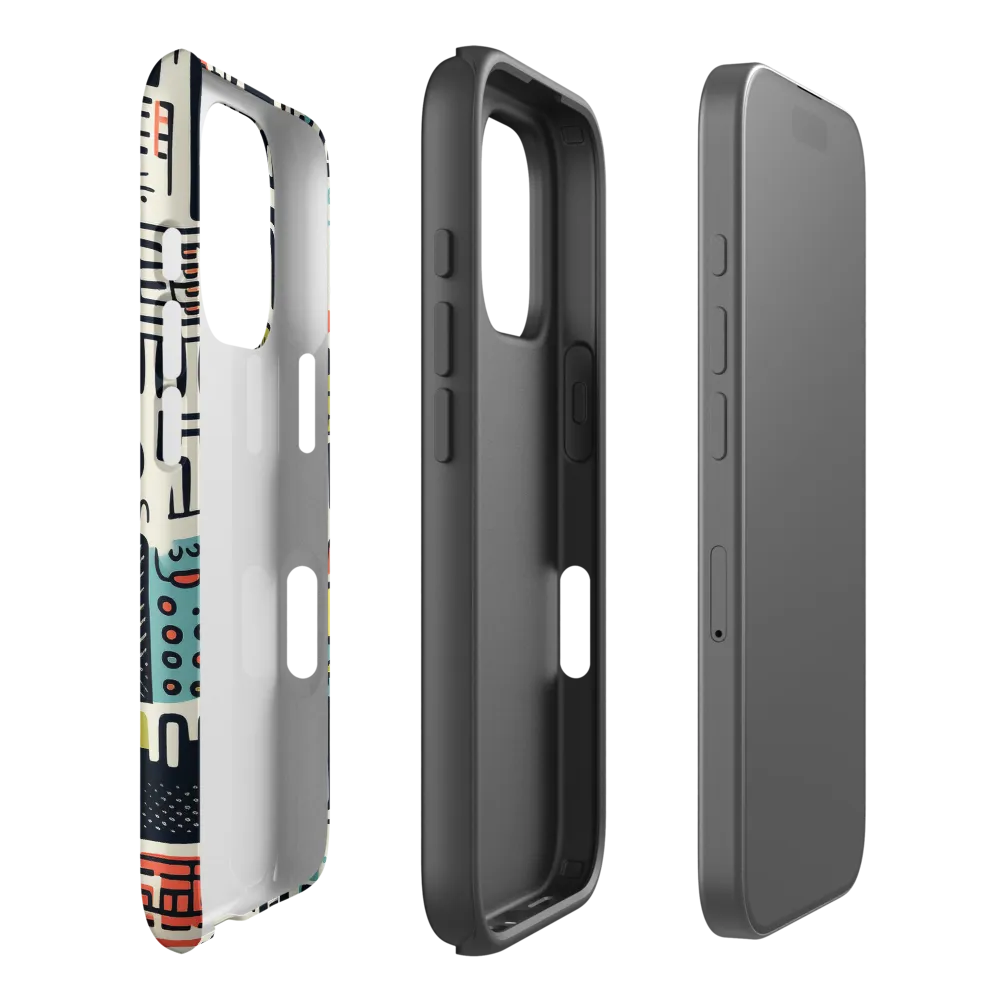 Abstract City Landscape Design | Phone Case