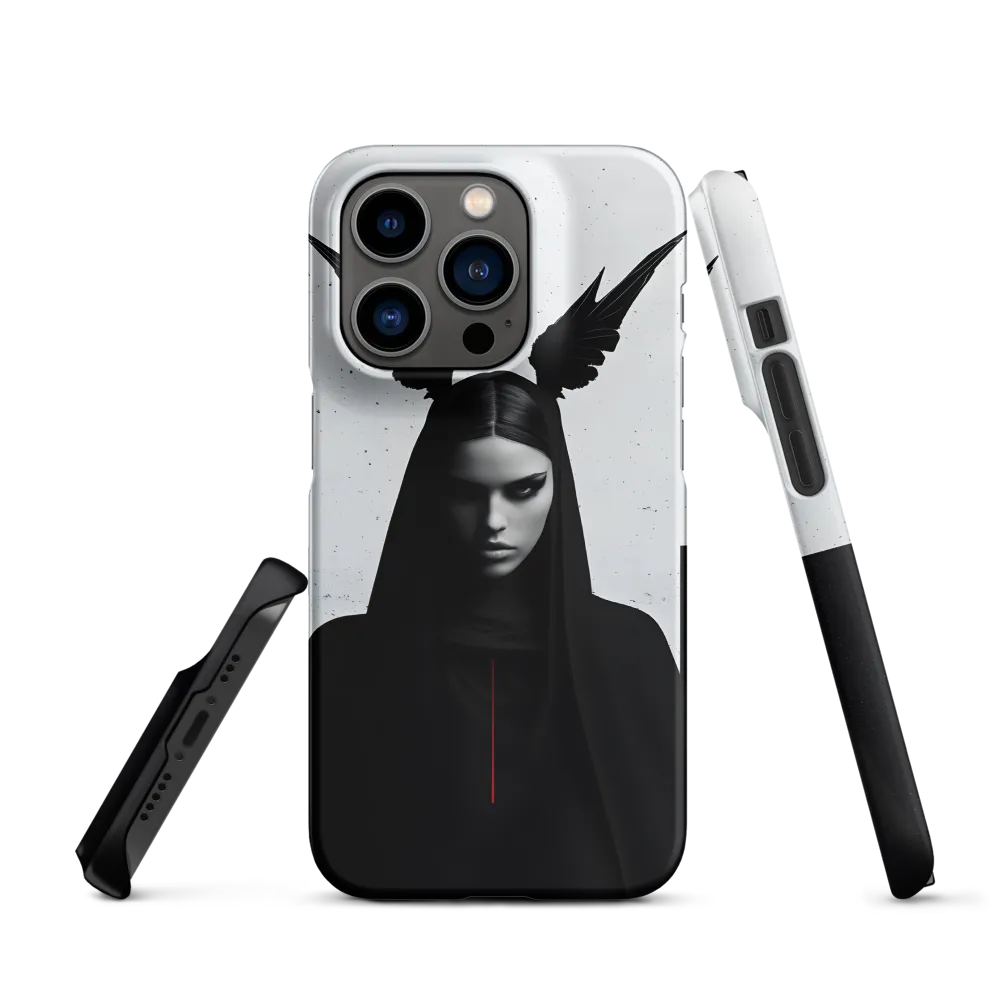 Dark Winged Maiden | Phone Case