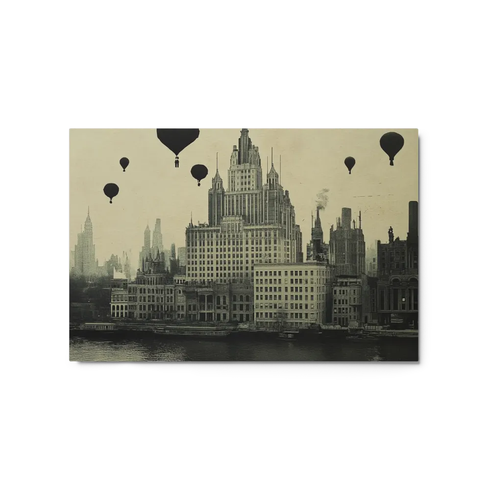 Balloons Over the Metropolis | Art Print
