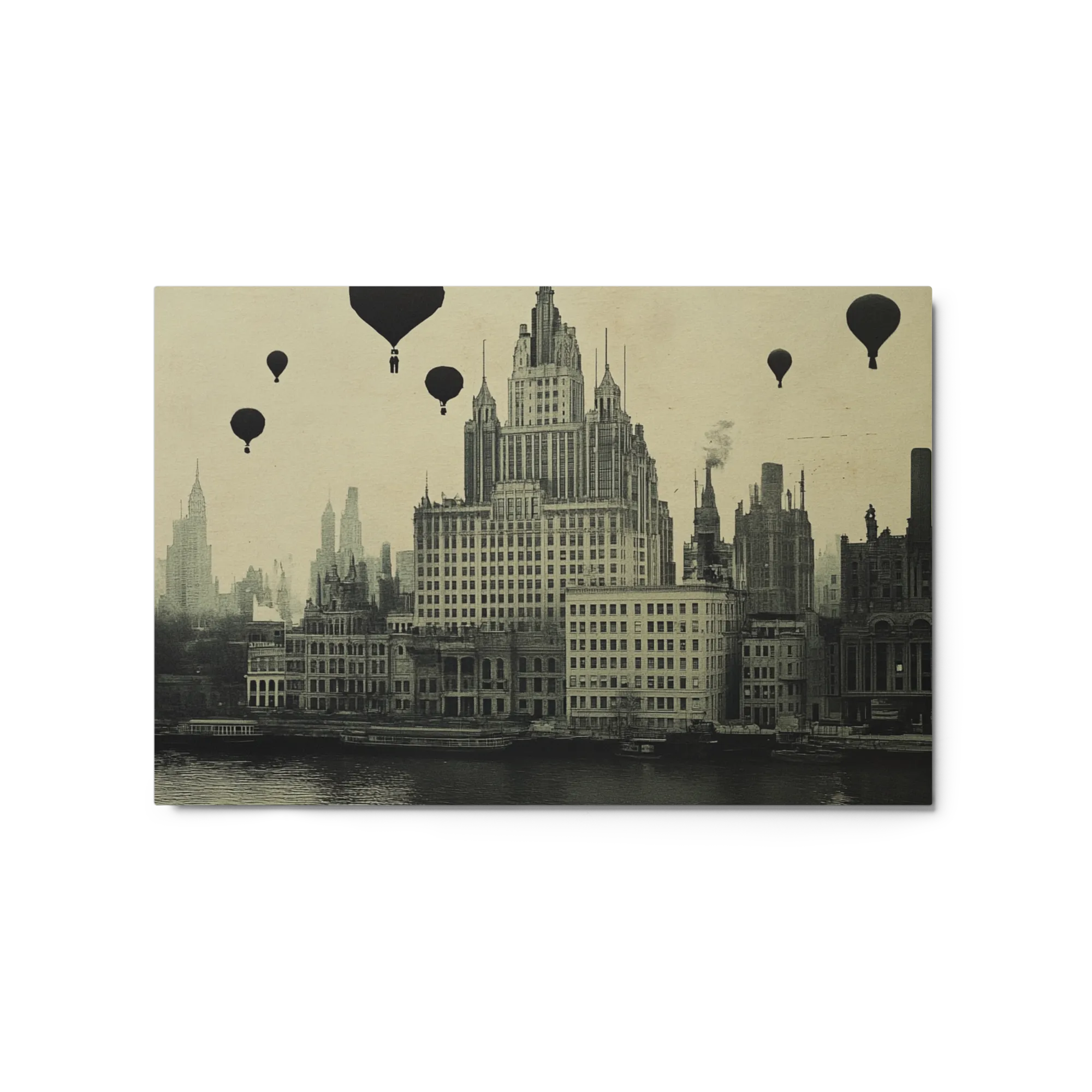 Balloons Over the Metropolis | Art Print