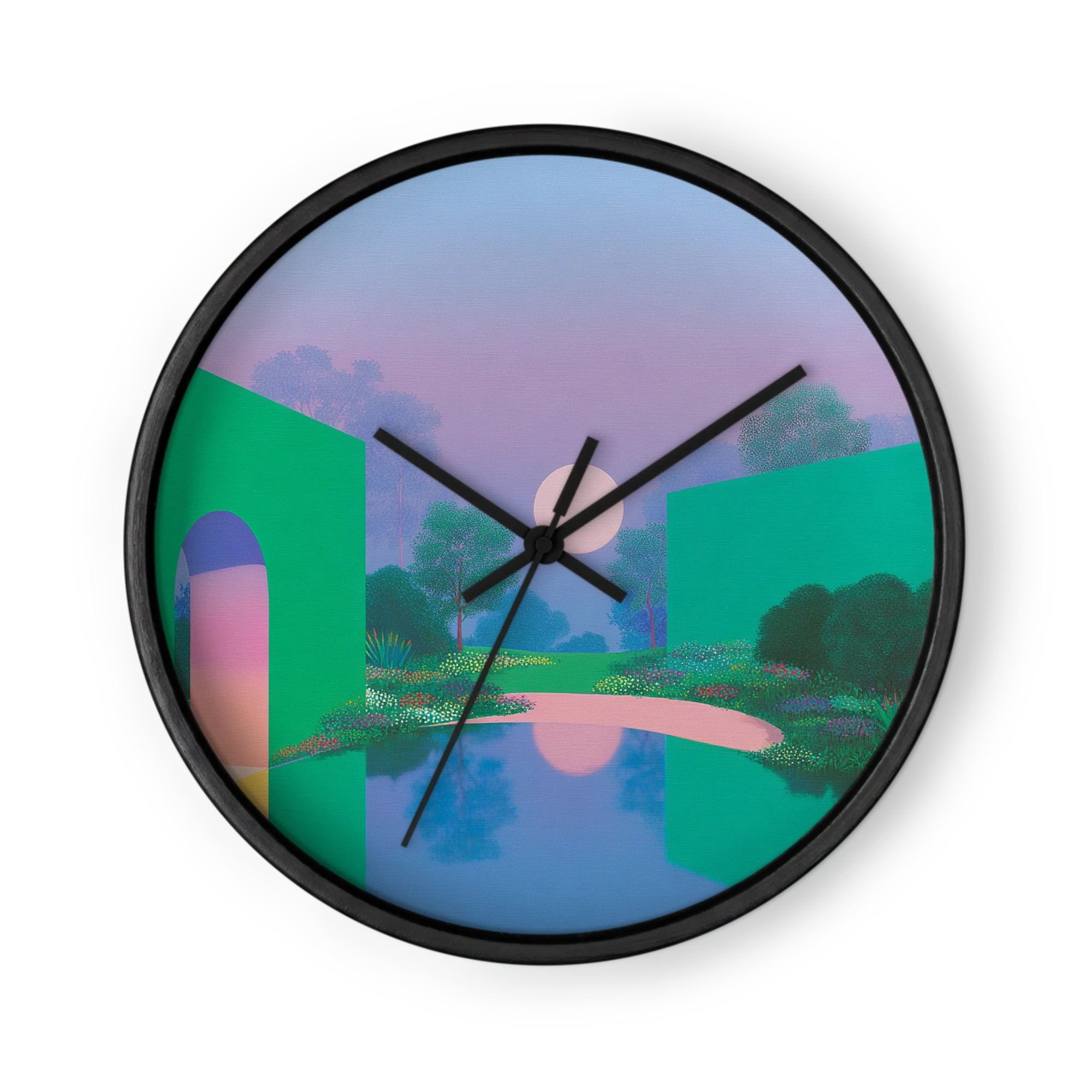 Crescent Garden Reflection