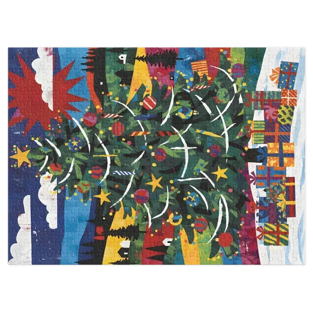 Colorful Christmas Tree | Jigsaw Puzzles