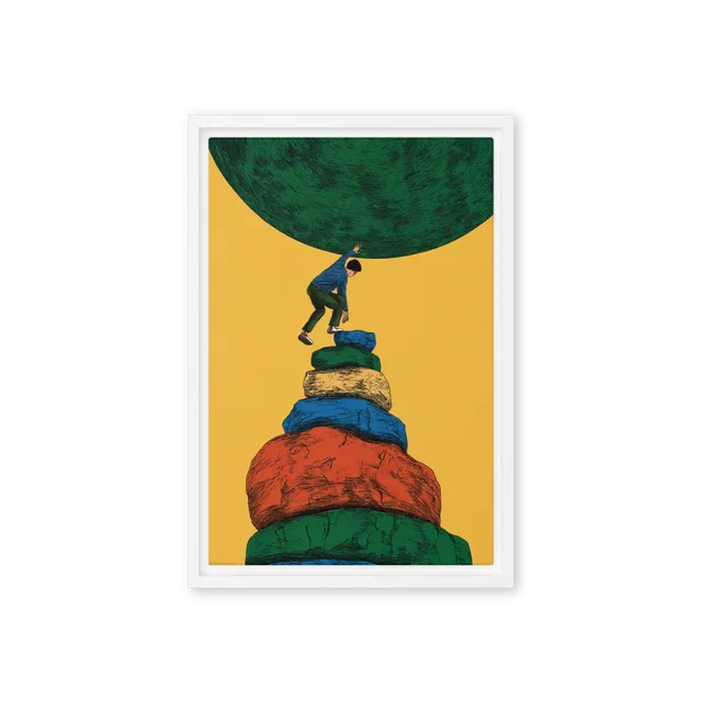 The Weight of Effort | Art Print