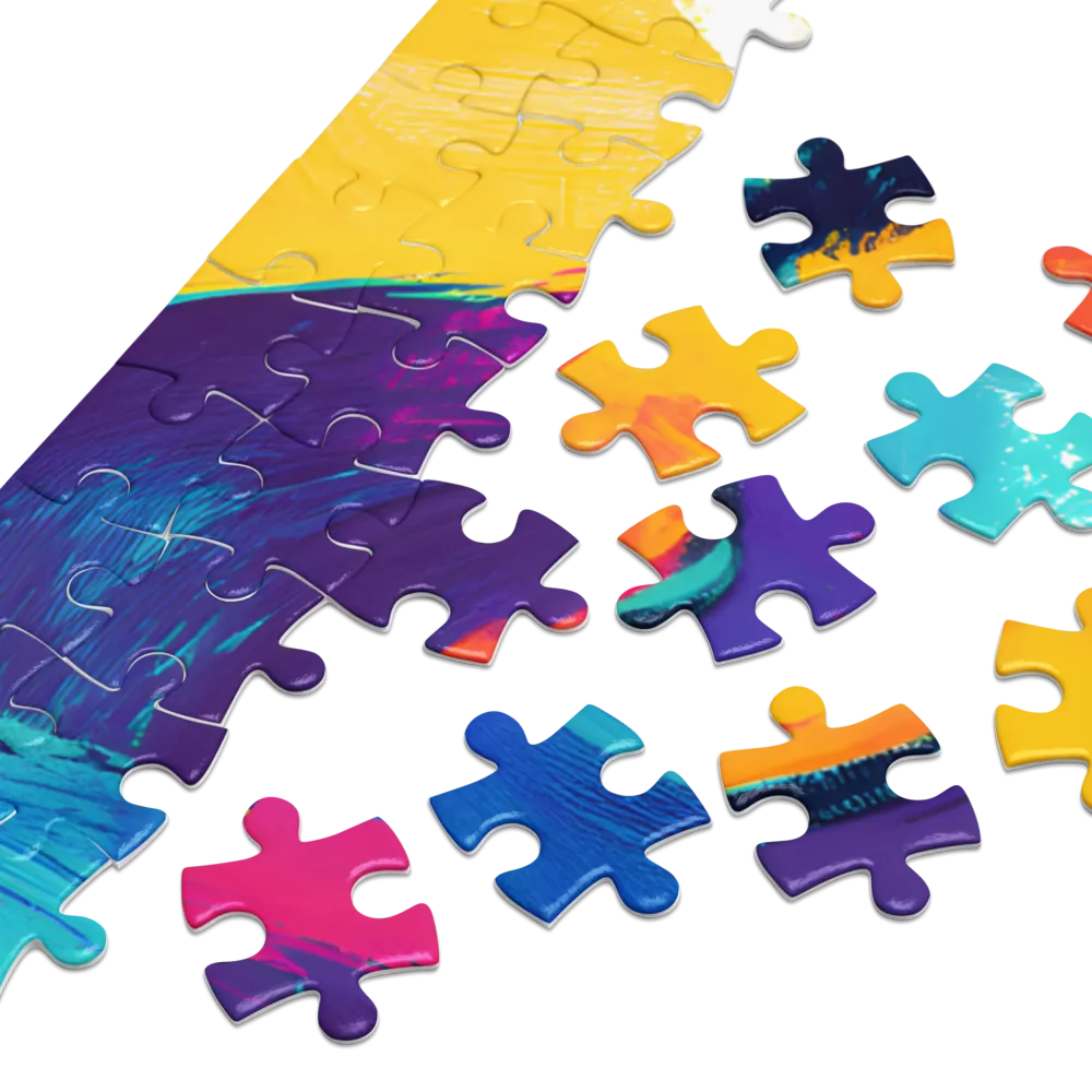 Emotive Brushstroke Profile 
 Jigsaw Puzzle in Tin Box