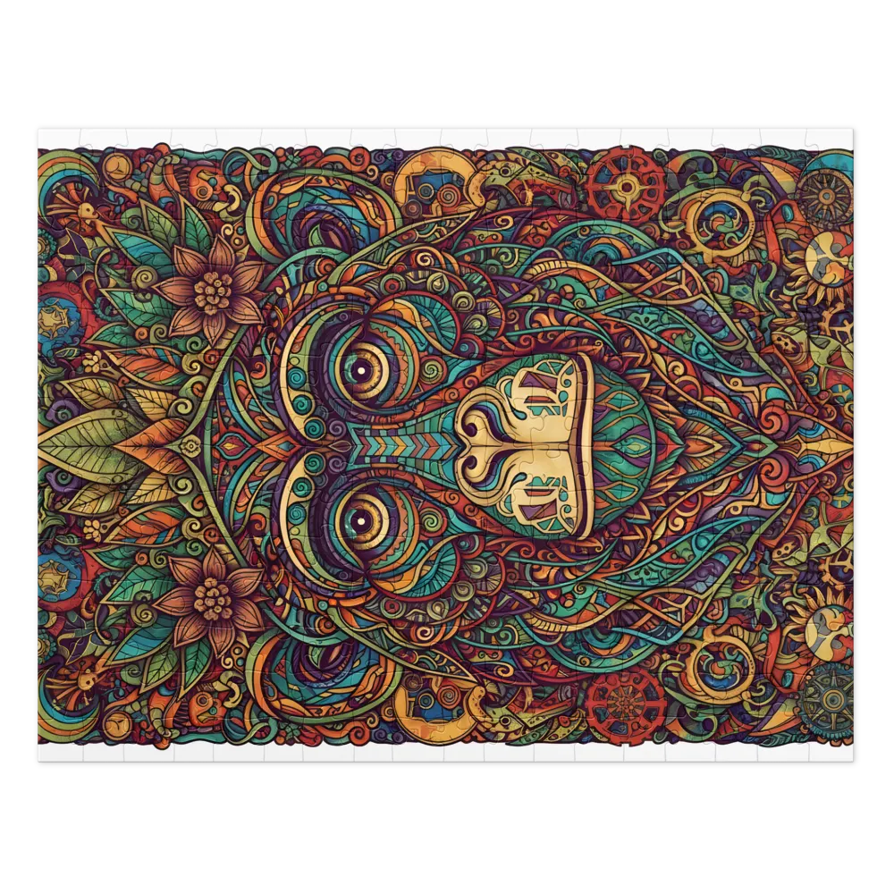 Ornate Primate Portrait | Jigsaw Puzzles
