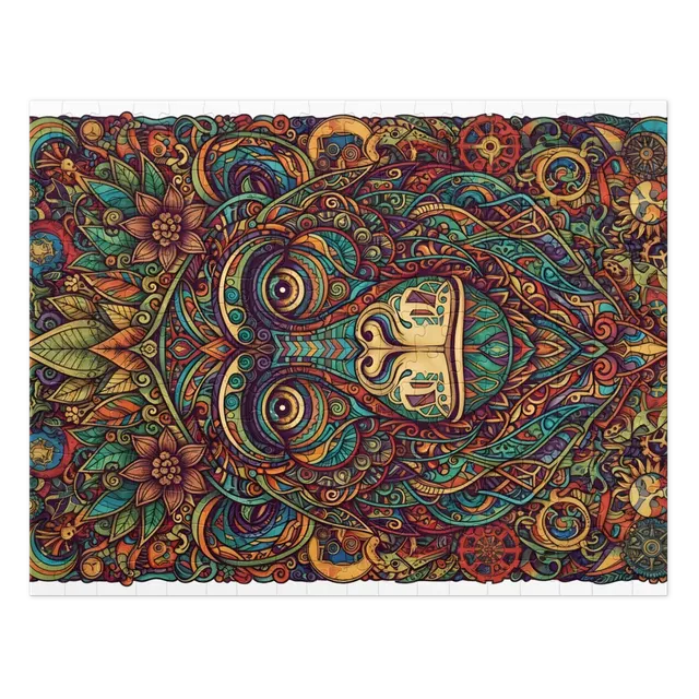 Ornate Primate Portrait | Jigsaw Puzzles