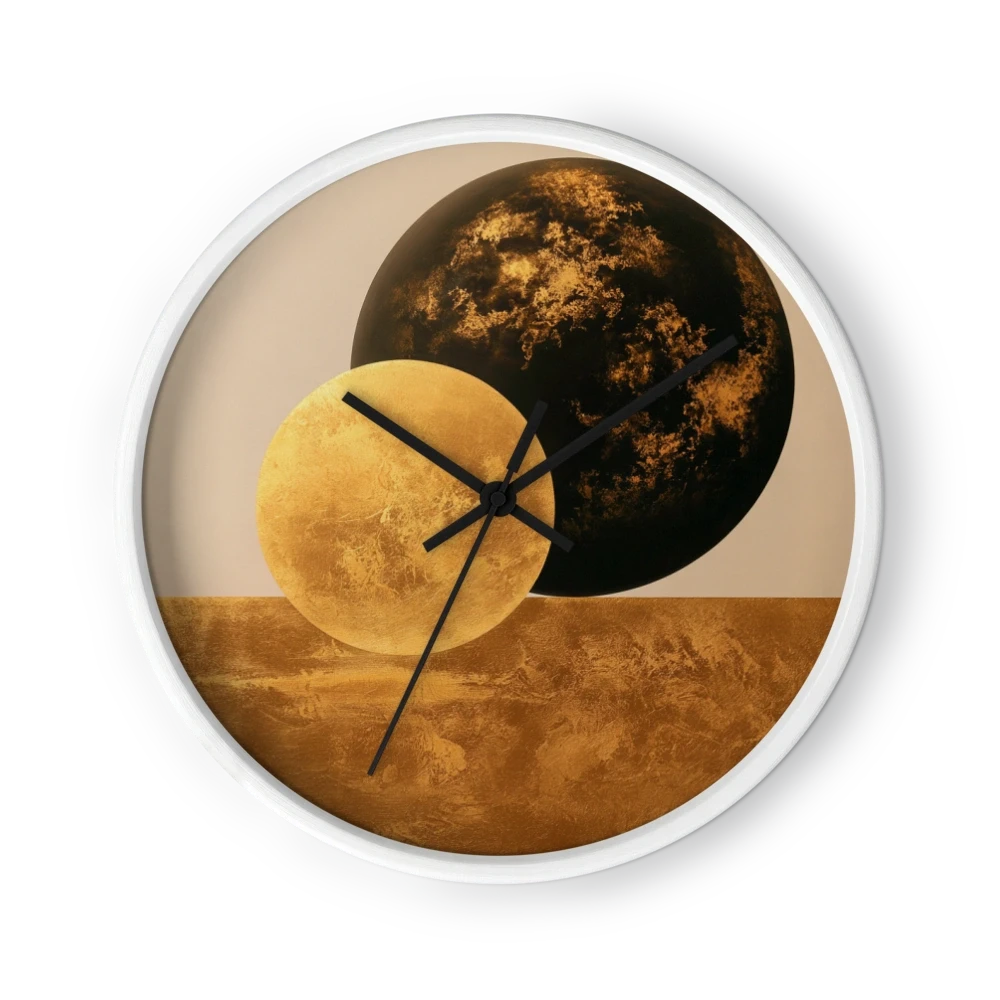 A Slow Pour Beside Twin Moons — Speckled Metallic Texture