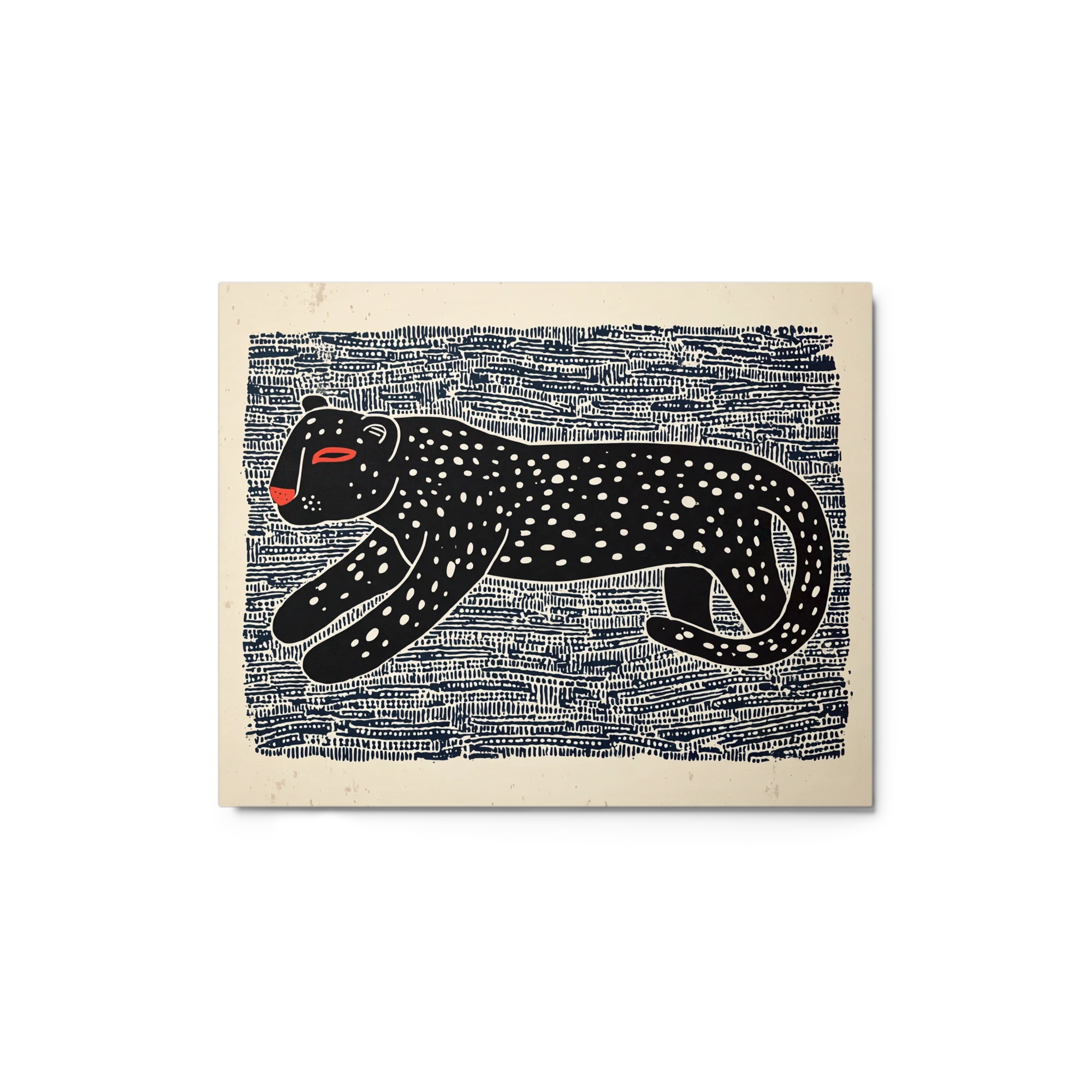 Spotted Panther Print | Art Print