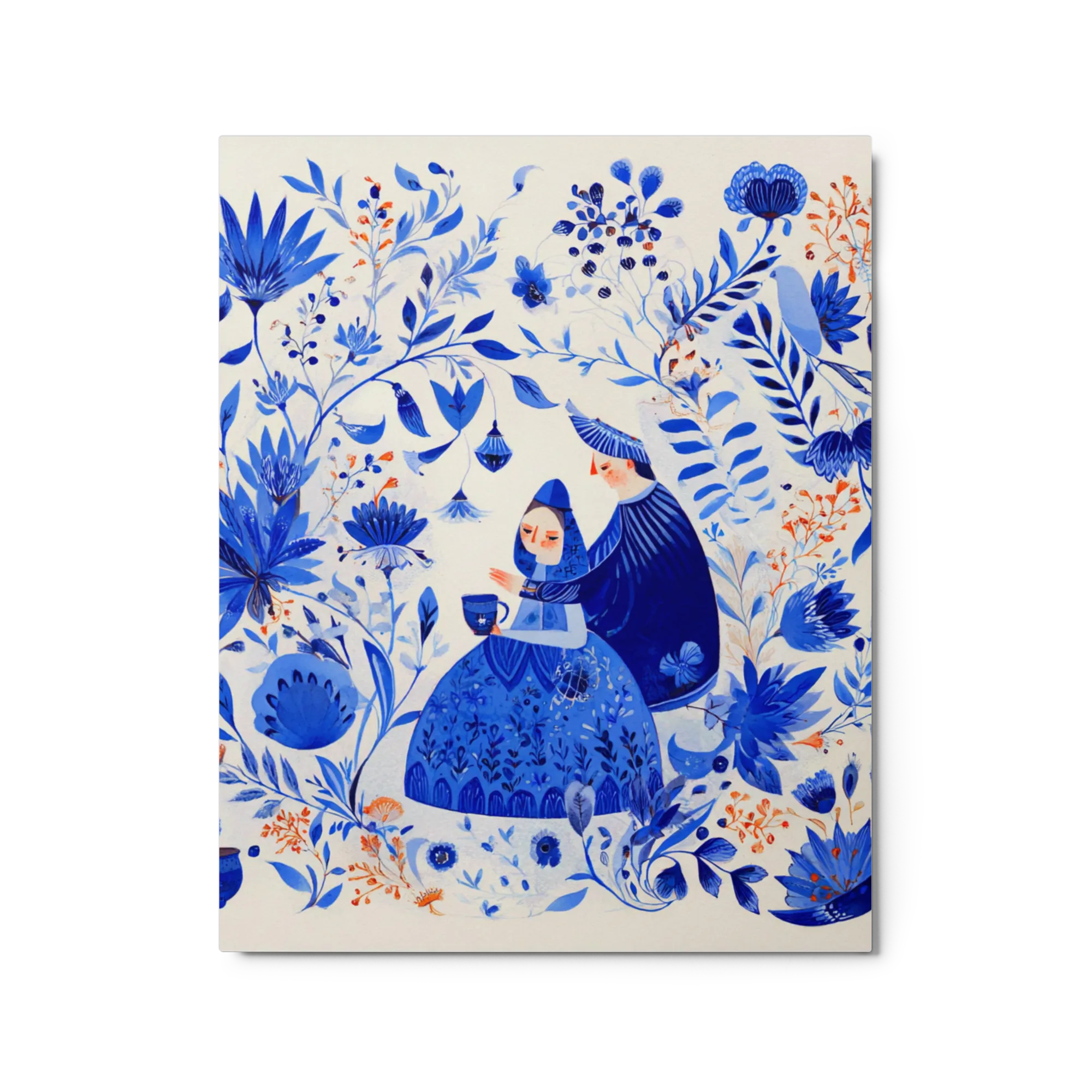 Blue Willow Embrace