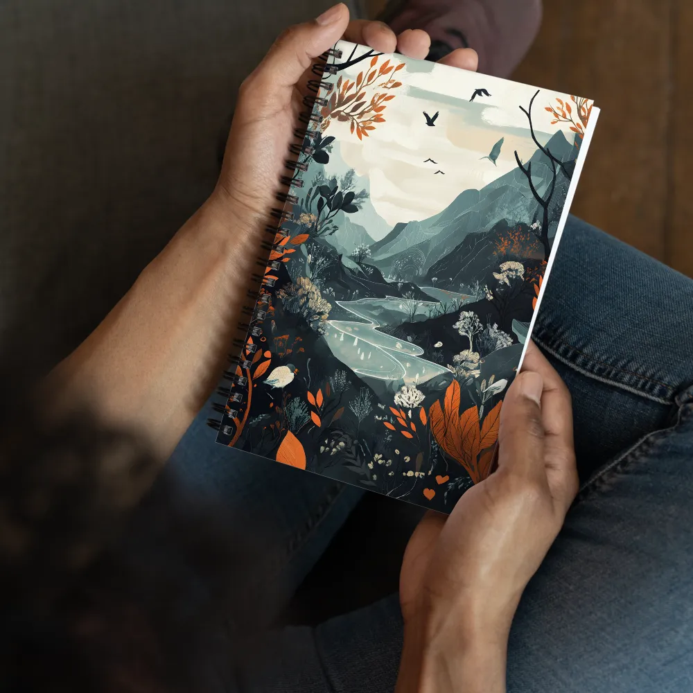 Whispers of the Wild River 
 Spiral Notebook | 140 pages