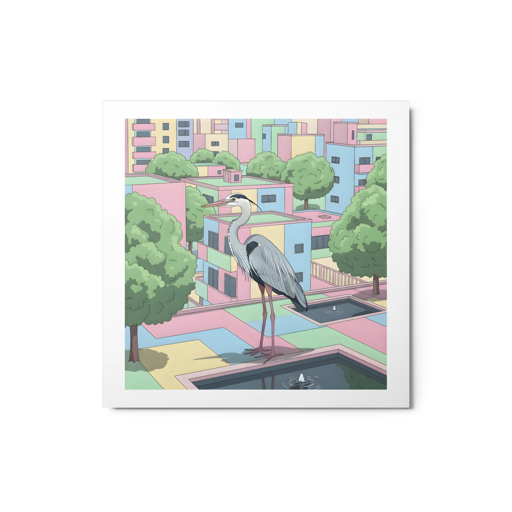 Reiger in Pastelstad