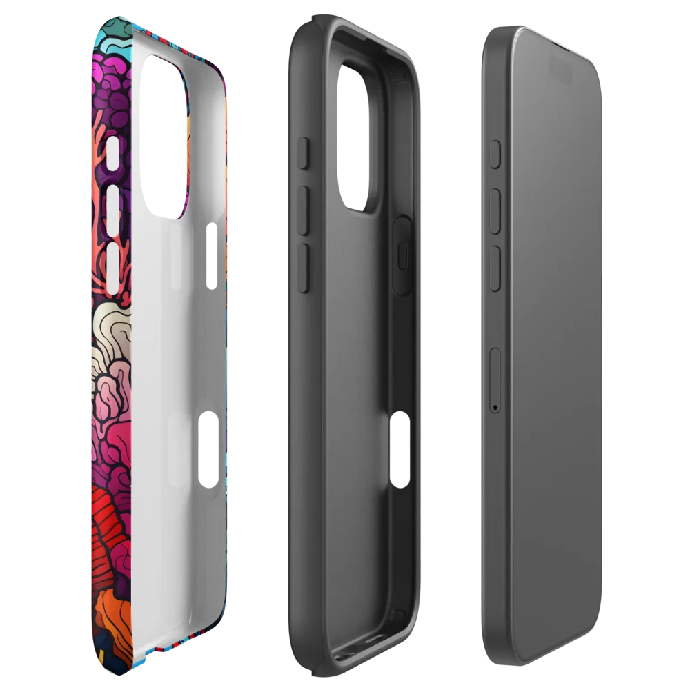 Vibrant Coral Reef Illustration | Phone Case