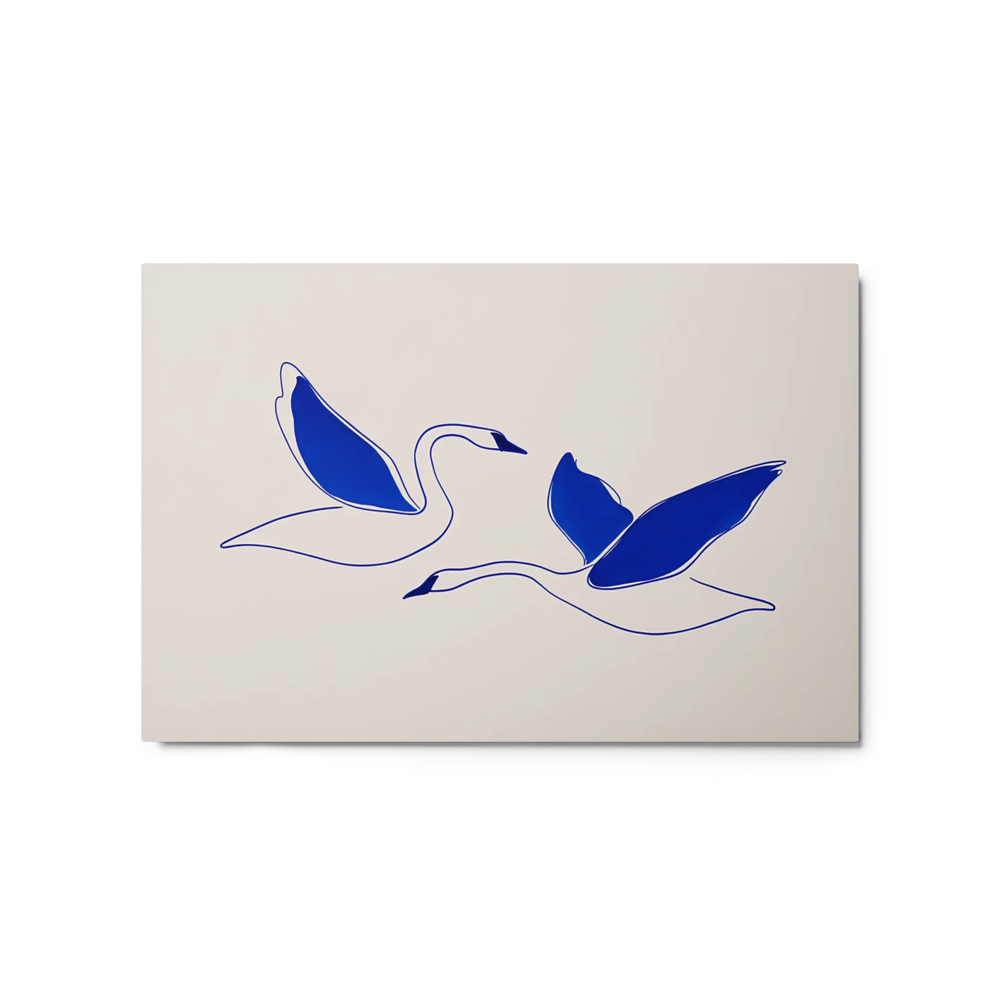Swans in Flight