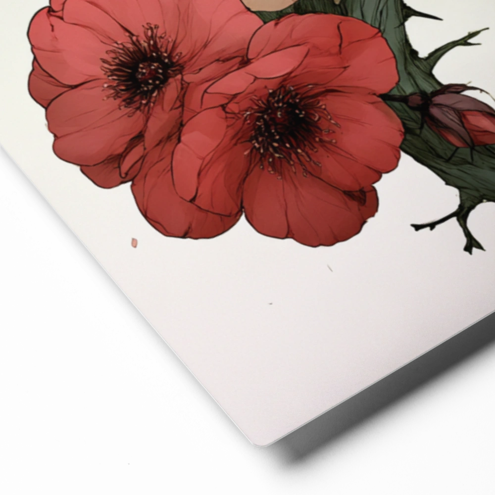 Beauty and Thorns | Art Print