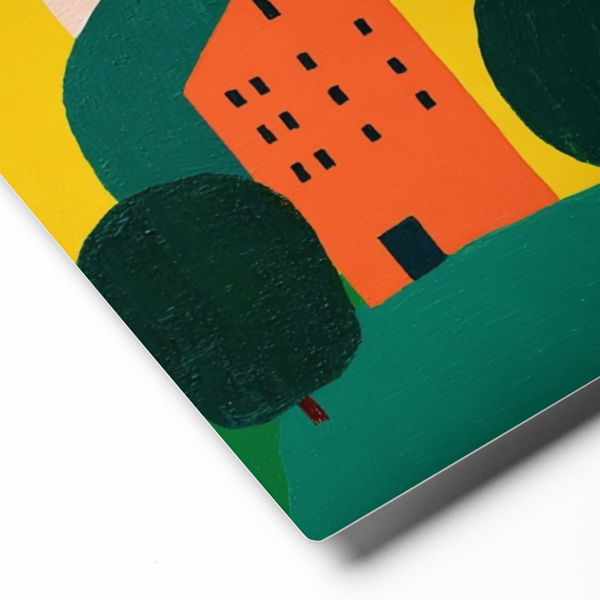 Hillside Village | Art Print
