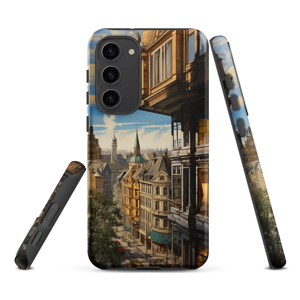 Cityscape View from Apartment | Phone Case