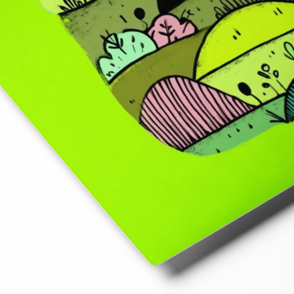 Rolling Green Hills 
 Canvas | 30″x 30″