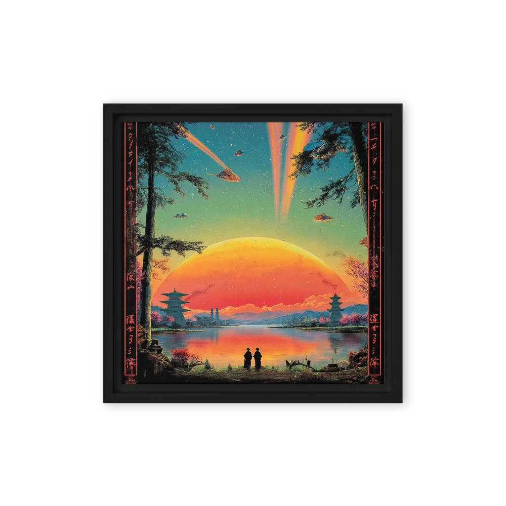 Neo-Ukiyo-e Futurism | Art Print