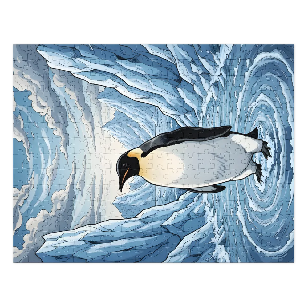 Emperor on Ice | Jigsaw Puzzles