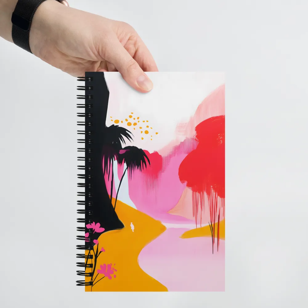 Tropical Huescape 
 Spiral Notebook | 140 pages