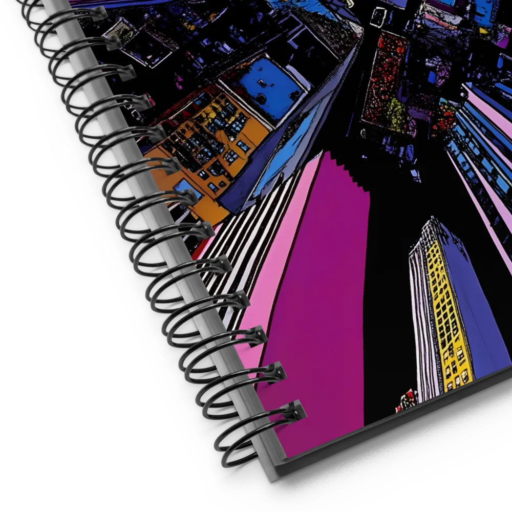 Urban Chromatic Ascent 
 Spiral Notebook | 140 pages