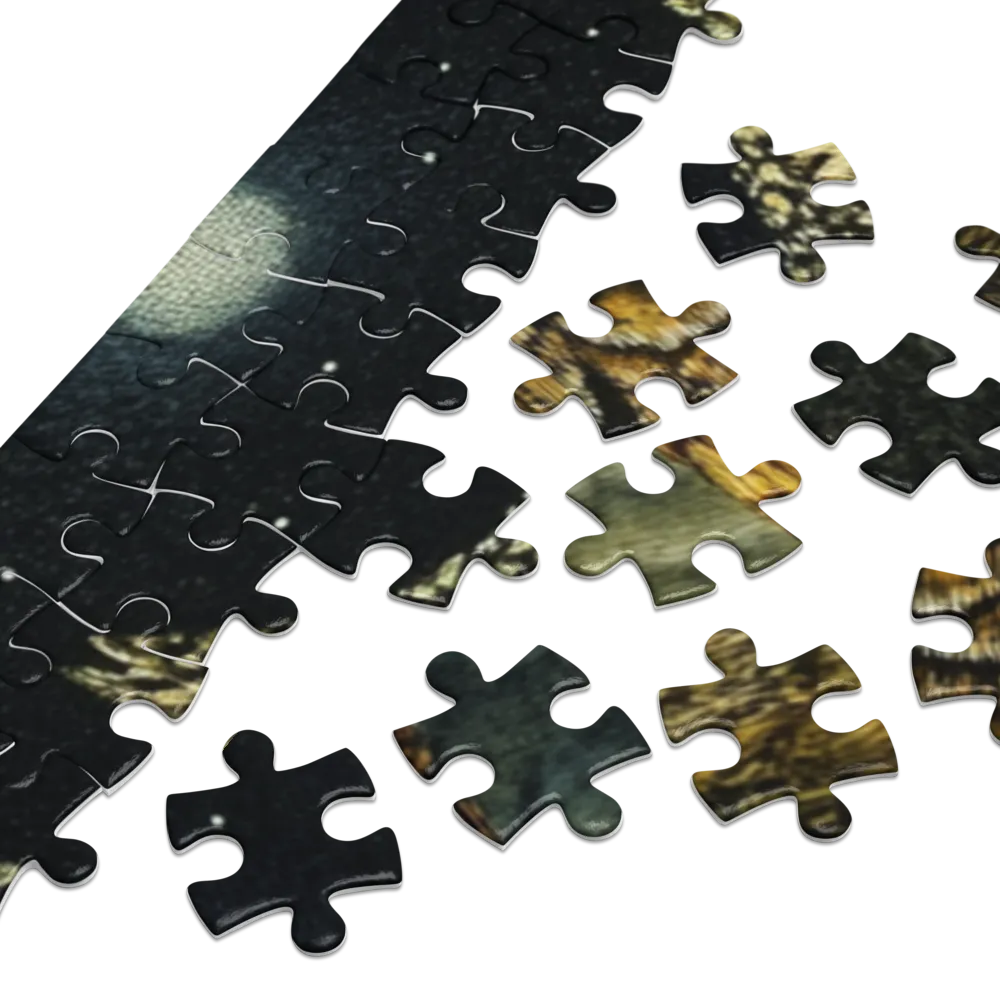 Sabedoria Noturna 
 Puzzle em caixa de metal