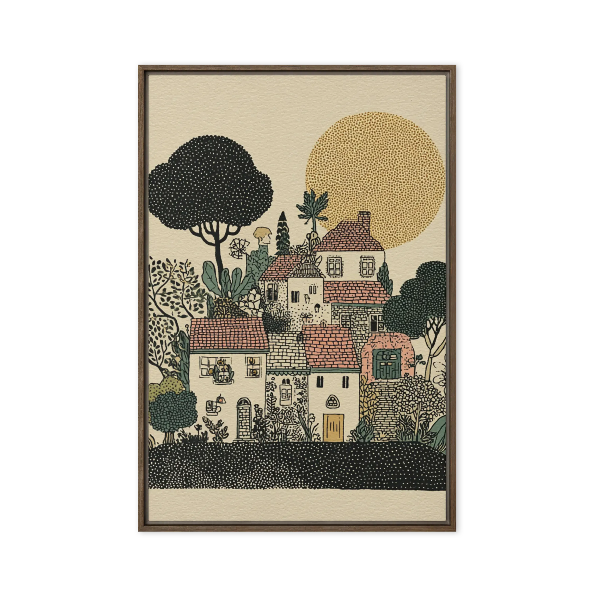 Folklore in Fine Ink — The stippled fable
