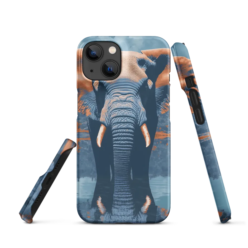 Surreal Elephant Reflection in Water | Phone Case
