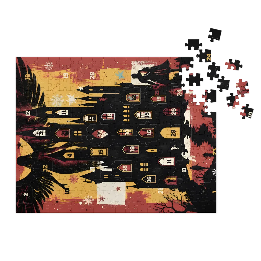 Midnight Advent Castle | Jigsaw Puzzles