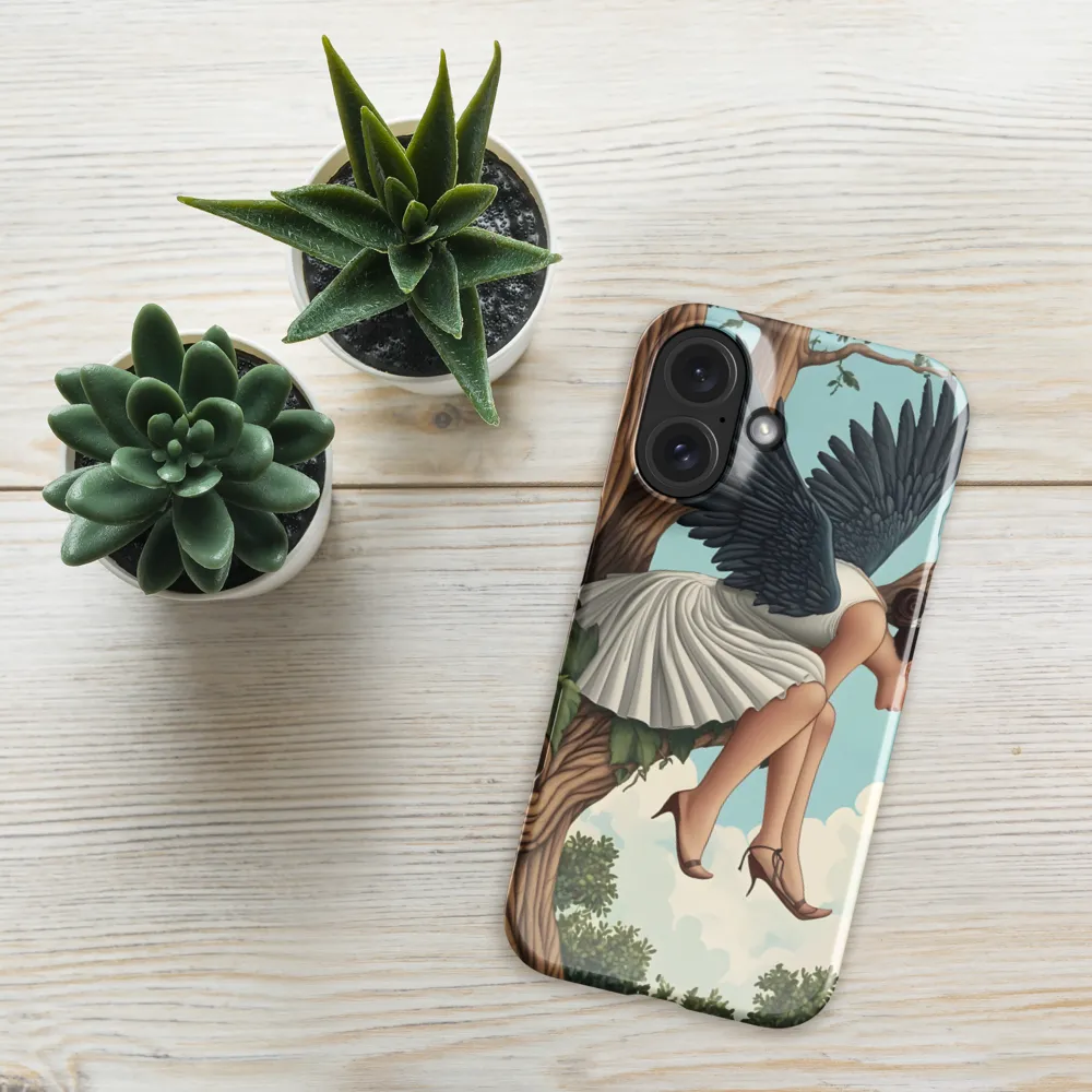 The Winged One's Perch 
 iPhone 17 Pro Max | Snap Case