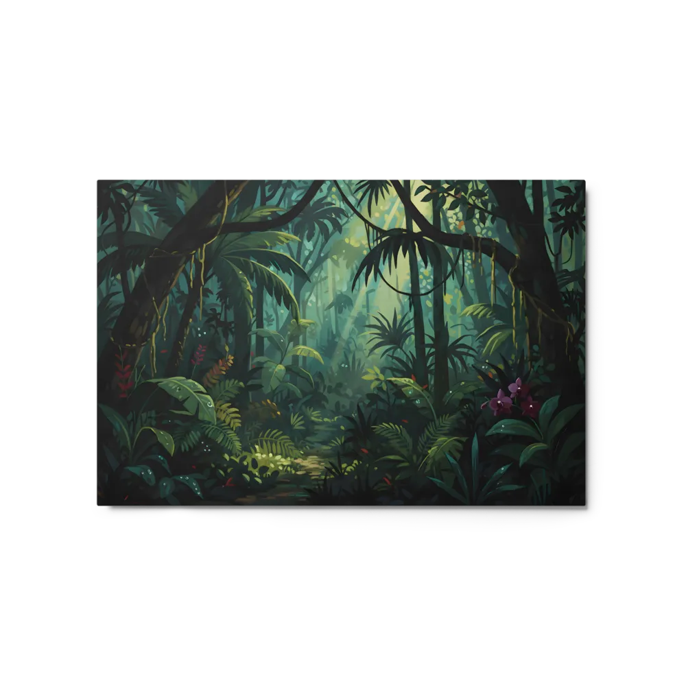 Sunlight Through Canopy 
 Metal Print | 20″x 30″