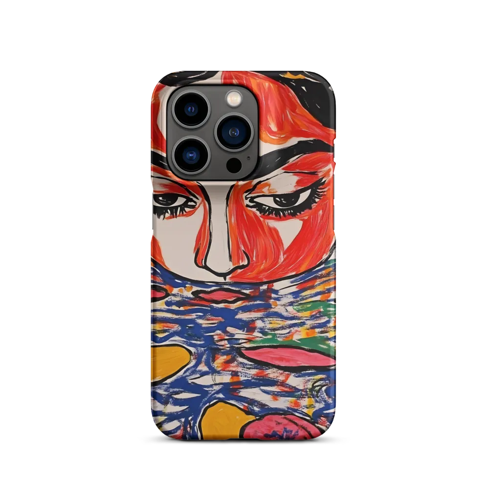 Expressive Face in Water | Phone Case