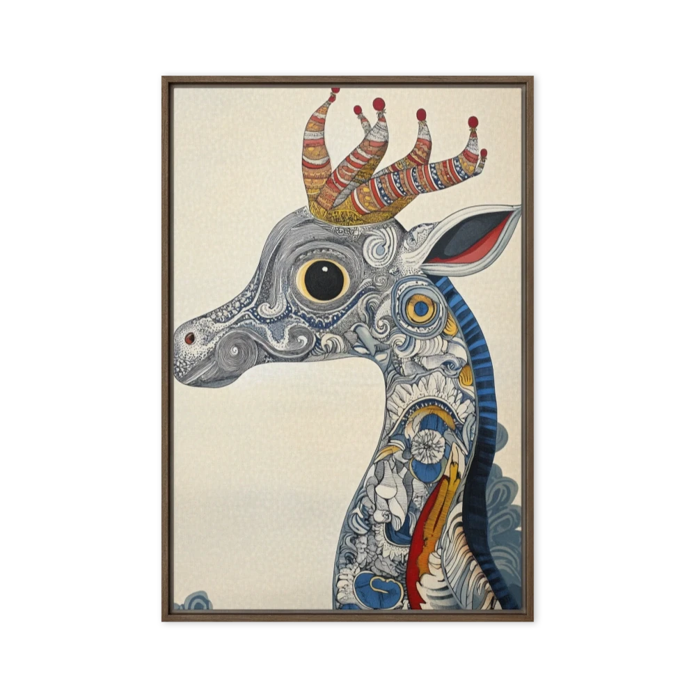 Surreal Giraffe Illustration