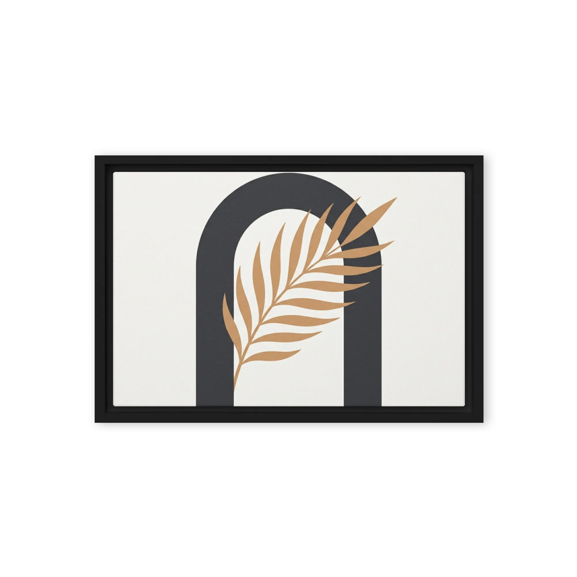 Minimalist Palm Arch