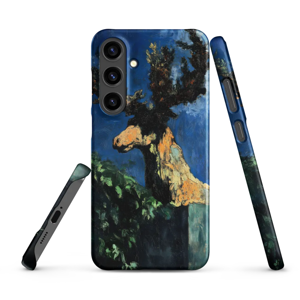 Moose in Cobalt Blue | Phone Case