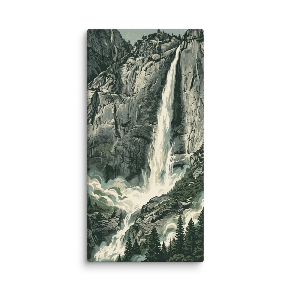 Yosemite Falls Illustration
