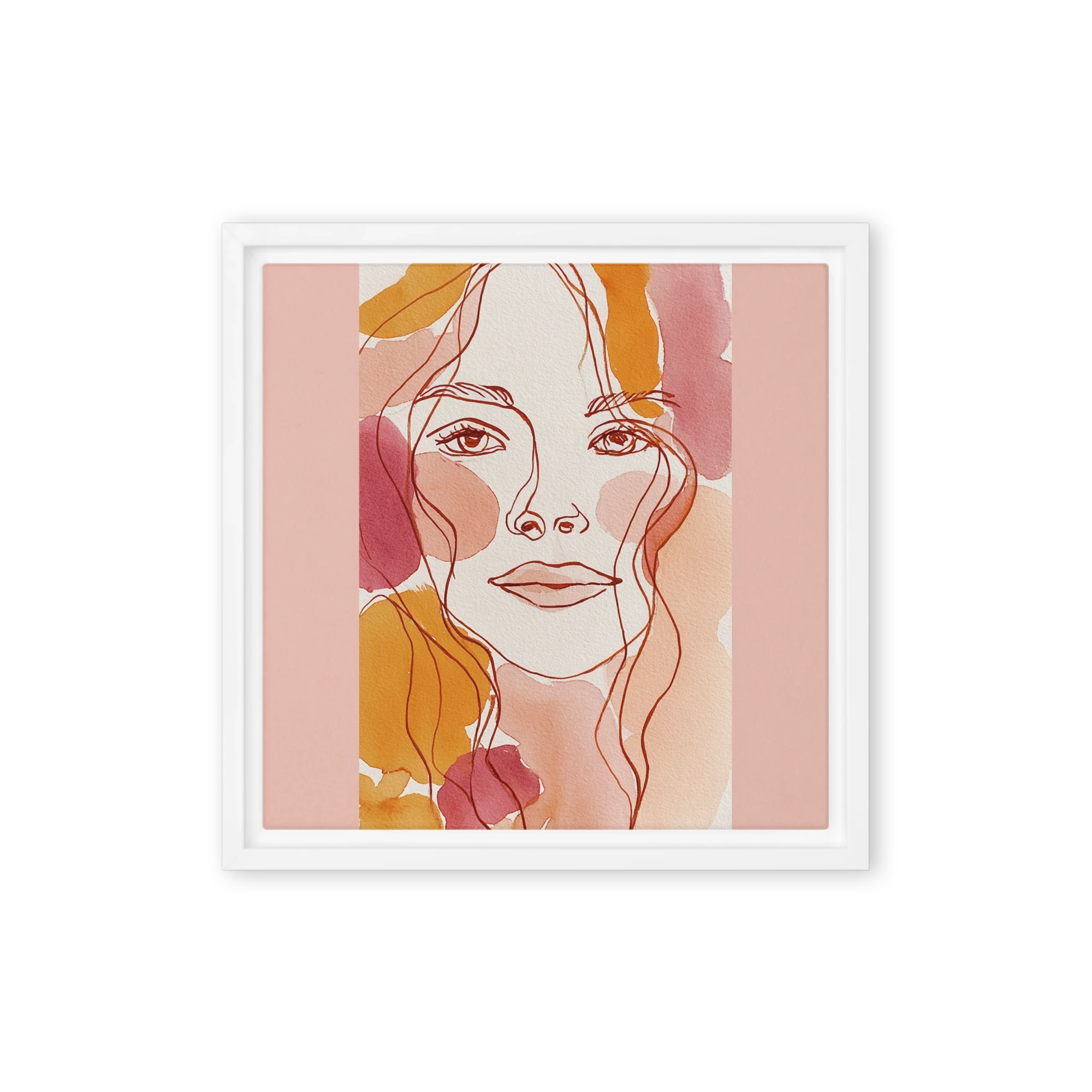 Warm Line Portrait